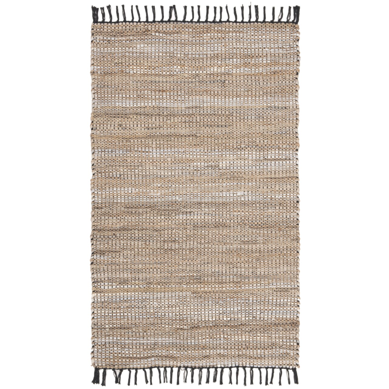 Safavieh Vintage Leather Vtl203B Handwoven Beige Rug Traditional Flat Weave